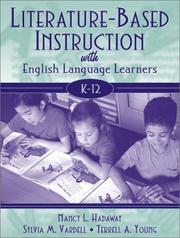 Cover of Literature-based instruction with English language learners, K-12 by Nancy L. Hadaway