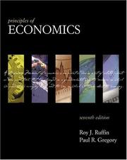 Front cover of Principles of economics by Roy J. Ruffin