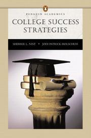 Cover of College success strategies by Sherrie L. Nist