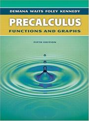Cover of Precalculus by Franklin D. Demana