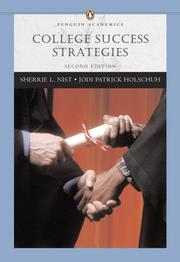 Cover of College success strategies by Sherrie L. Nist