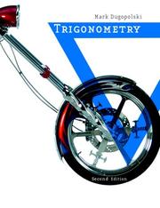 Cover of Trigonometry by Mark Dugopolski