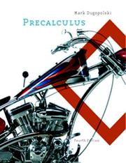 Cover of College Algebra by Mark Dugopolski