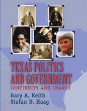 Front cover of Texas Politics and Government by Gary Keith