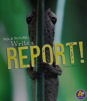 Front cover of Pick a Picture, Write a Report! by Kristen McCurry