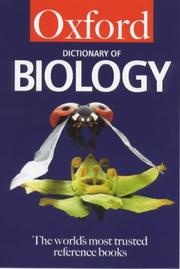 Cover of A Dictionary of Biology (Oxford Paperback Reference) by Oxford University Press Staff