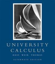 Cover of University Calculus by Maurice D. Weir