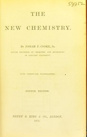 Front cover of The new chemistry by Cooke, Josiah P. Jr