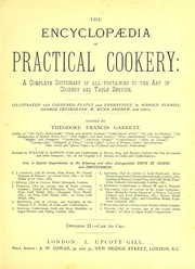 Front cover of The encyclopædia of practical cookery by Theodore Francis Garrett