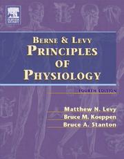 Front cover of Berne & Levy principles of physiology by Matthew N. Levy