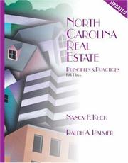 Front cover of North Carolina real estate by Nancy F. Keck