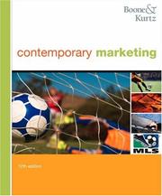 Cover of Contemporary Marketing by Louis E. Boone