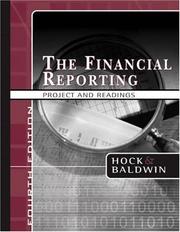 Front cover of The financial reporting project and readings by Clayton A Hock