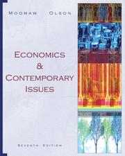 Front cover of Economics and Contemporary Issues (with InfoTrac  1-Semester, Economic Applications Online Product Printed Access Card) by Ronald L. Moomaw