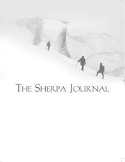 Front cover of The Sherpa Journal by Brenda Corbett