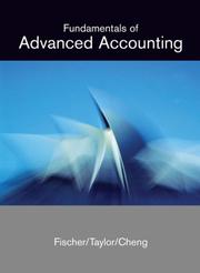 Front cover of Fundamentals of advanced accounting by Paul M. Fischer