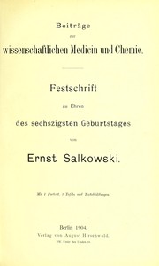 Front cover of Beiträge zur wissenschaftlichen Medicin und Chemie by Unknown