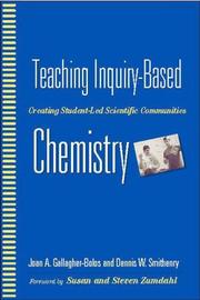 Cover of Teaching Inquiry-Based Chemistry by Joan A. Gallagher-Bolos