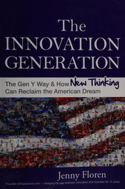 Cover of The innovation generation by Jenny Floren
