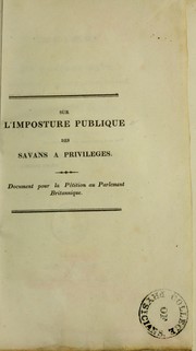 Cover of Trois lettres à Sir Humphry Davy, président de la Société royale de Londres by Józef Maria Hoene-Wroński