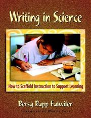 Front cover of Writing in Science by Betsy Rupp Fulwiler