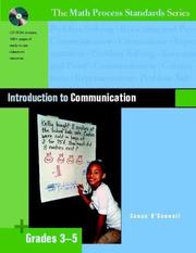 Cover of Introduction to Communication, Grades 3-5 by Susan O'Connell