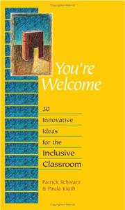 Cover of You're welcome by Patrick Schwarz