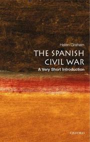 Front cover of The Spanish Civil War by Helen Graham