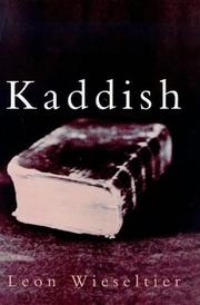 Cover of Kaddish by Leon Wieseltier