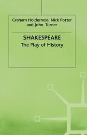 Cover of Shakespeare by Graham Holderness