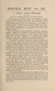 Front cover of A voice from Hawaii by T. S. Southwick