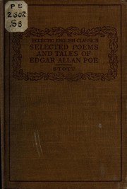 Front cover of Selected Poems and Tales of Edgar Allan Poe [5 stories, 22 poems] by Edgar Allan Poe