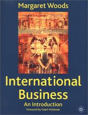 Cover of International Business by Margaret Woods