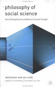 Front cover of Philosophy of social science by Ted Benton