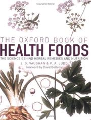 Front cover of The Oxford book of health foods by J. G. Vaughan