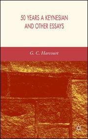 Cover of 50 Years A Keynesian and Other Essays by G. C. Harcourt