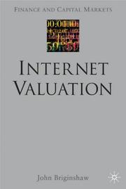 Cover of Internet Valuation by John Briginshaw