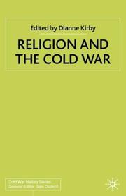 Front cover of Religion and the Cold War by Dianne Kirby