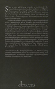 Cover of Poesifloden by Åsa Warnqvist