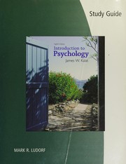 Cover of Intro. to Psychology - Std. Guide by Allen Warren