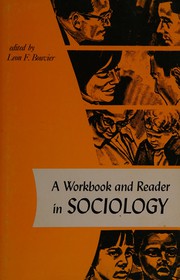 Front cover of A workbook and reader in sociology by Leon F. Bouvier