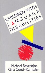 Cover of Children with language disabilities by Michael Beveridge