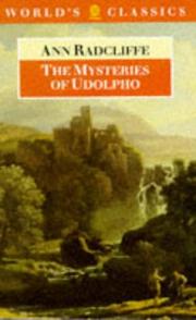 Front cover of The Mysteries of Udolpho by Ann Radcliffe