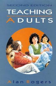Cover of Teaching adults by Rogers, Alan