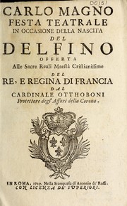 Cover of Carlo Magno by Pietro Ottoboni