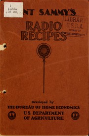 Cover of Aunt Sammy's radio recipes by United States. Department of Agriculture. Radio Service