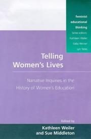 Cover of Telling women's lives by Sue Middleton