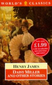 Front cover of Daisy Miller and other stories by Henry James