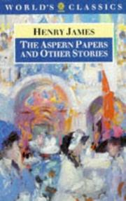 Front cover of The Aspern papers and other stories by Henry James