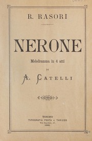 Cover of Nerone by Riccardo Rasori